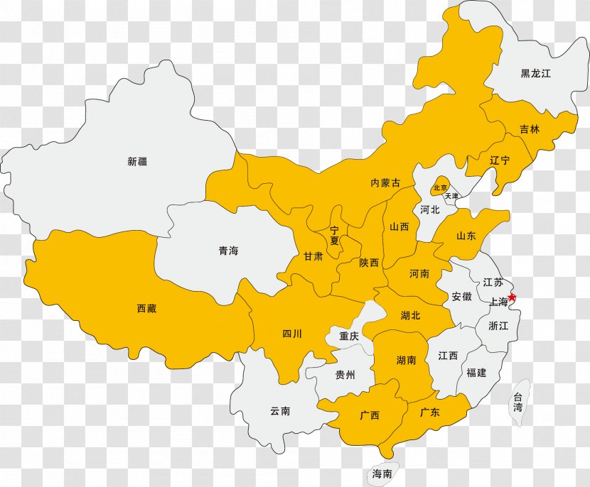 Provinces Of China Zhengzhou East North Map - Anticipation Business Transparent PNG