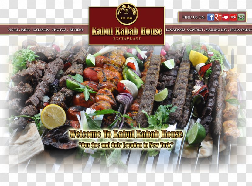 Kebab Asian Cuisine Skewer Food Recipe - Newark Kabab House Transparent PNG