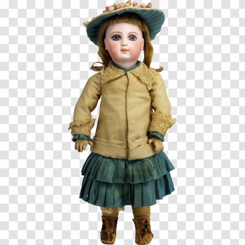 Doll Ruby Lane Jumeau Toy Collectable - Antique Transparent PNG