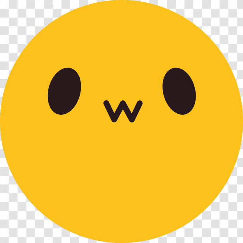 Emoticon Smiley Happiness - Yellow - B Transparent PNG