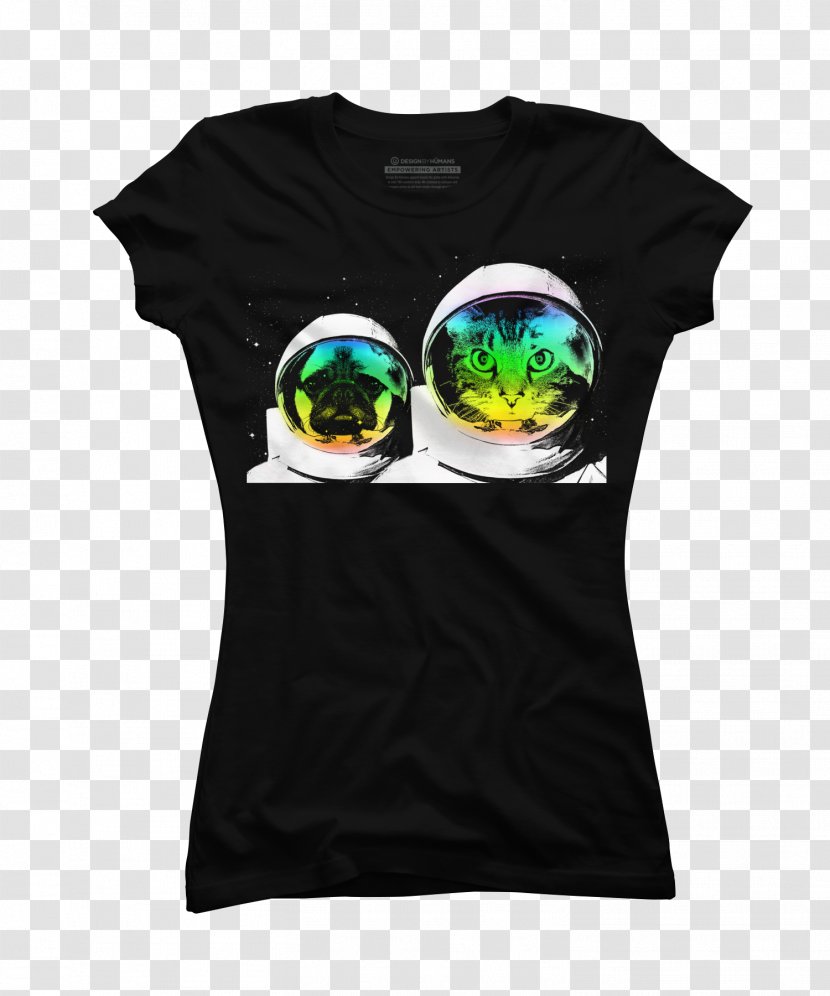 Long-sleeved T-shirt Hoodie - Woman - Spaceman Transparent PNG