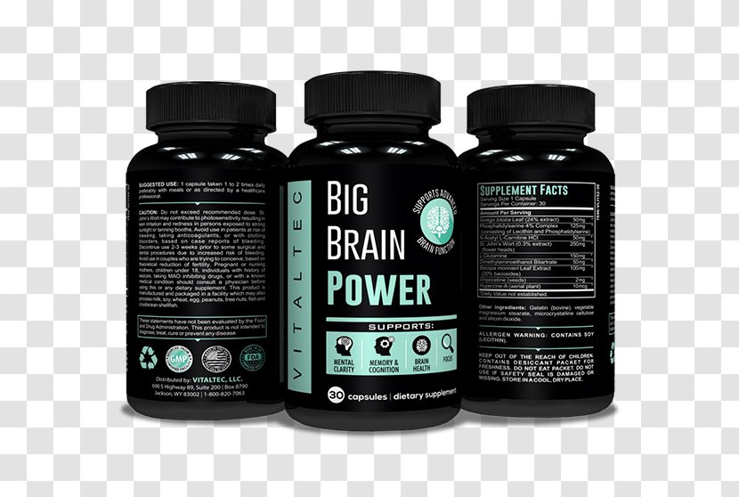 Printing Business Awesome Graphics Brand Service - Dietary Supplement - Brain Power Transparent PNG