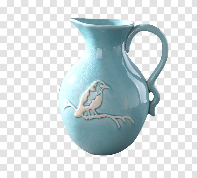 Vase Download Jug - Artifact - Blue Mediterranean Wind Transparent PNG