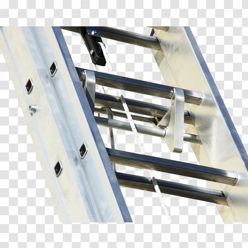 Ladder Rope Pulley Rigging Steel - Aluminium Transparent PNG