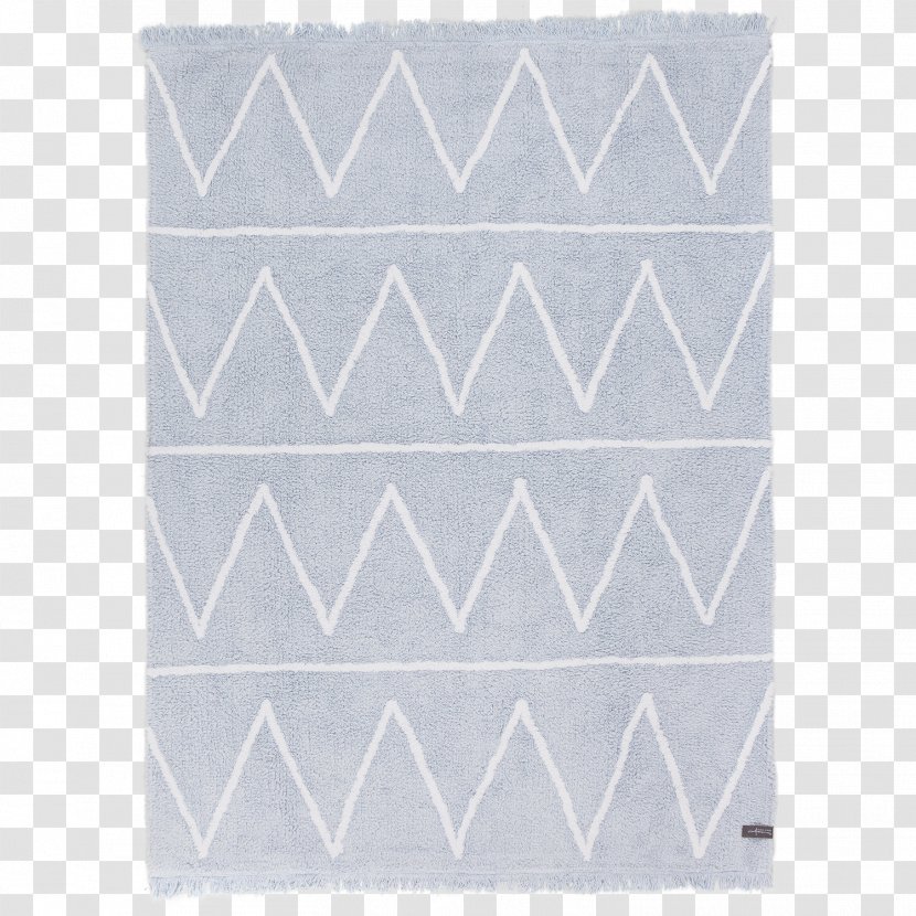 Angle Zigzag Hippie Carpet Pattern - Rectangle - Blue Transparent PNG