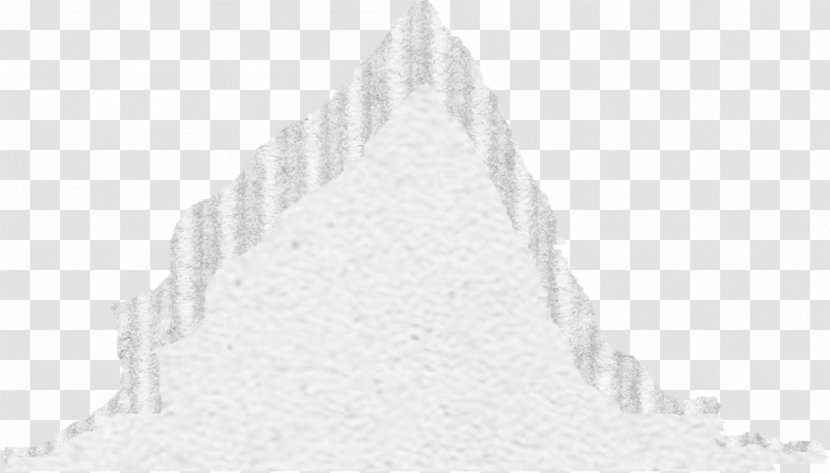 Triangle - Pyramid - Black And White Transparent PNG