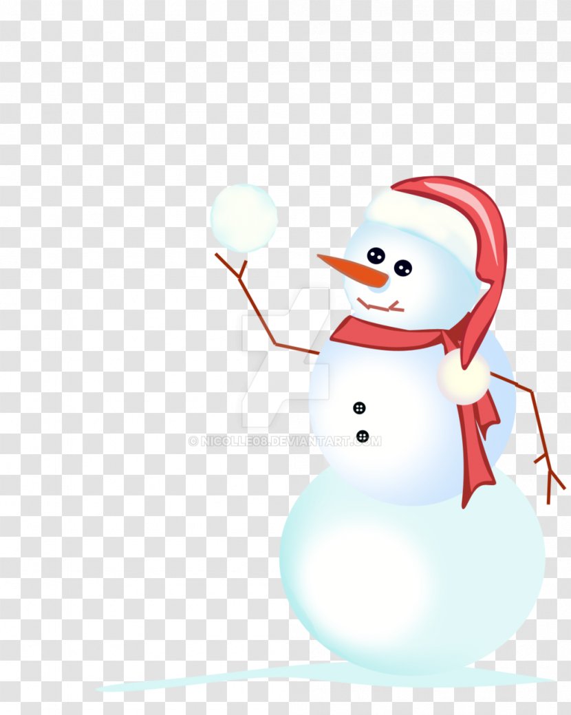 Clip Art Character Fiction - Bird - Snowman Family Of 5 Transparent PNG