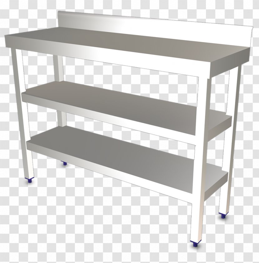 Table Stainless Steel Furniture Shelf Transparent PNG