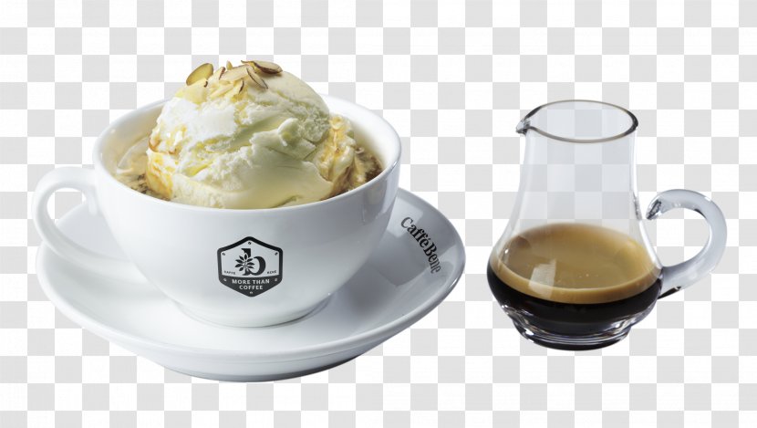 Gelato Affogato Coffee Cup Espresso - Frapp%c3%a9 Transparent PNG