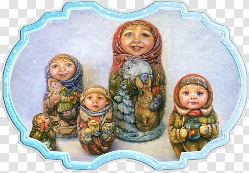 Matryoshka Doll Studio Apartment Ansichtkaart Greeting & Note Cards Transparent PNG