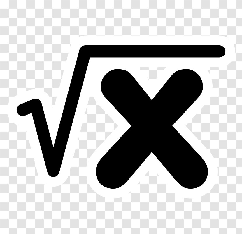 Square Root Mathematics Clip Art - Matrix - Pictures Transparent PNG