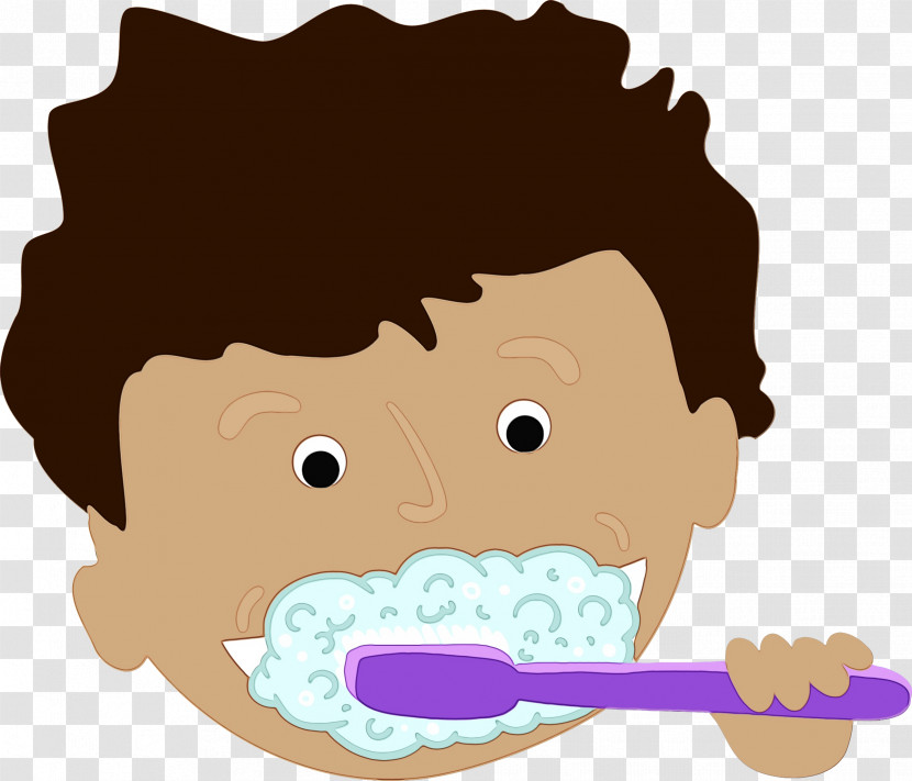 Tooth Cartoon Forehead Transparent PNG
