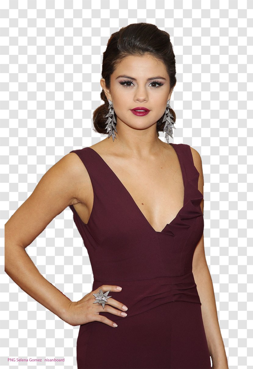 Selena Gomez Met Gala Metropolitan Museum Of Art Model Dress - Cartoon Transparent PNG