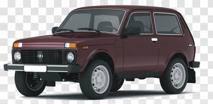 LADA 4x4 Car Lada Riva Kalina - Drawbar Transparent PNG