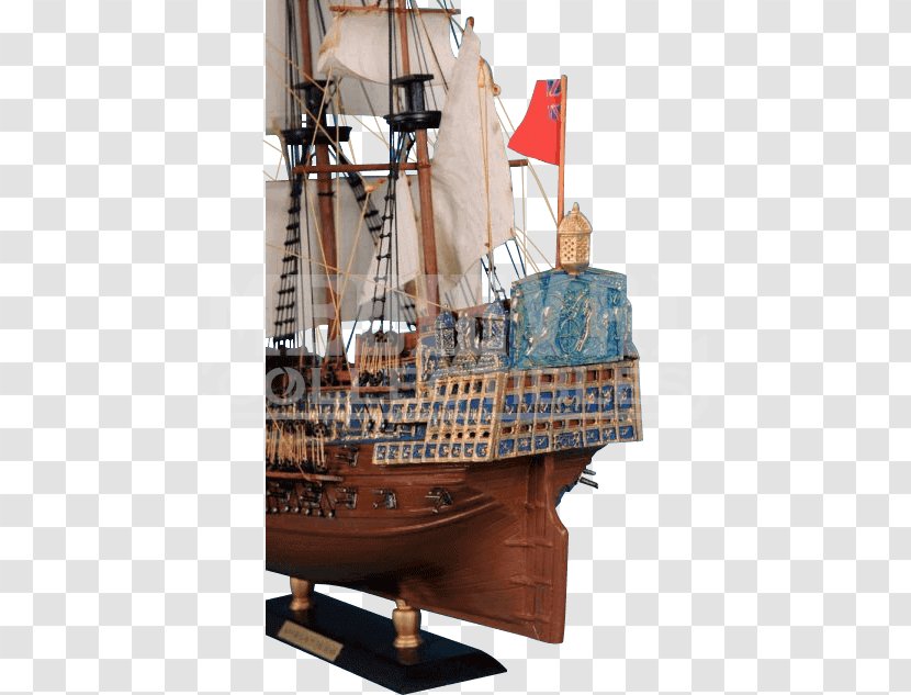 Brigantine Galleon Ship Of The Line Caravel - Hms Sovereign Seas Transparent PNG