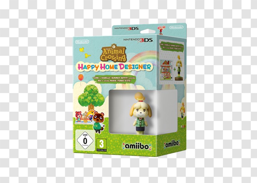 Animal Crossing: Happy Home Designer New Leaf Nintendo 3DS Amiibo - 3ds Transparent PNG