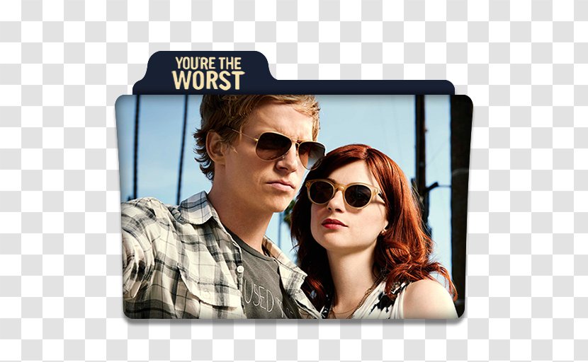 Aya Cash You're The Worst - Eyewear - Season 4 Chris Geere Jimmy Shive-OverlyYou Are Transparent PNG