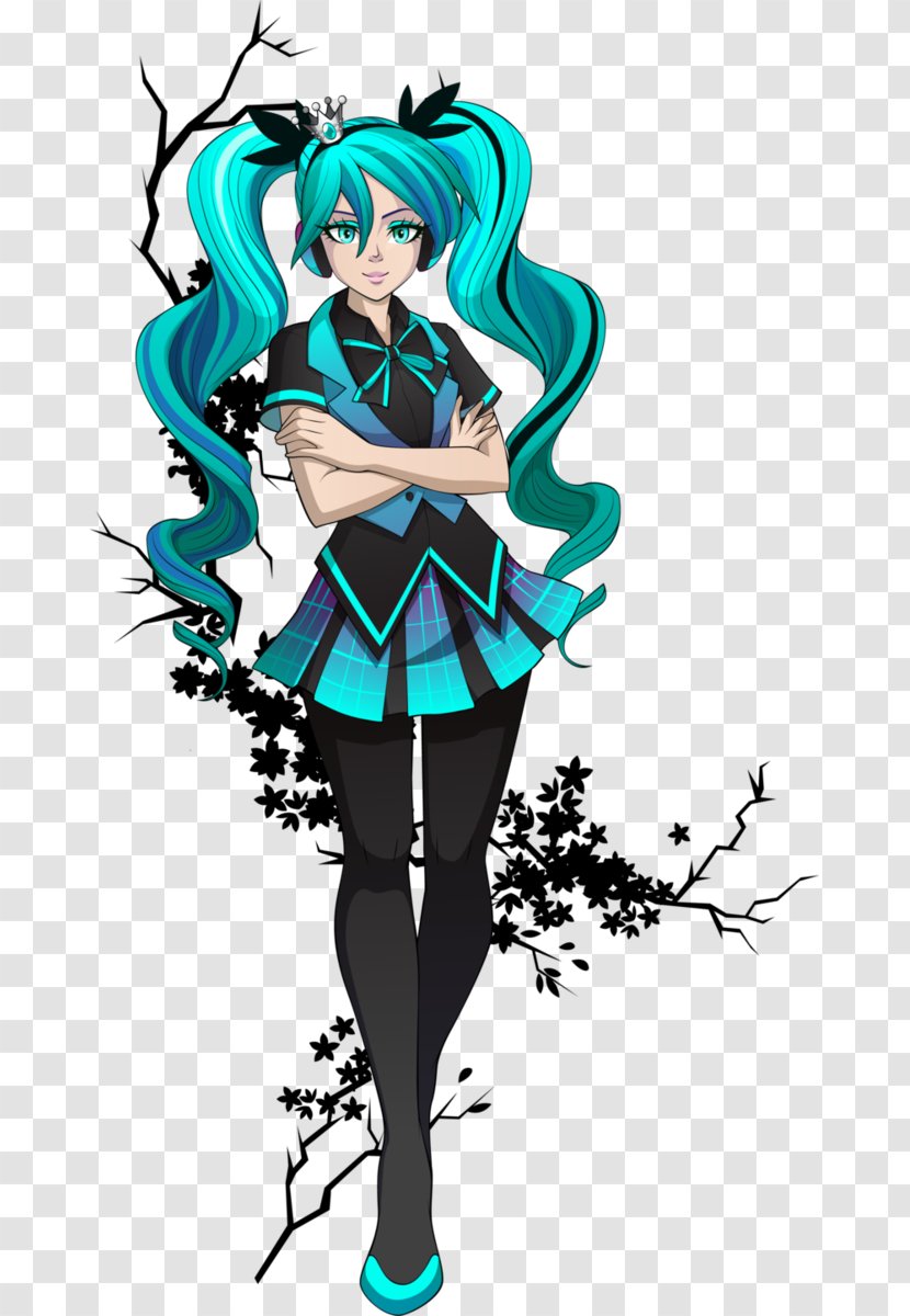 Art Hatsune Miku Graphic Design - Flower Transparent PNG