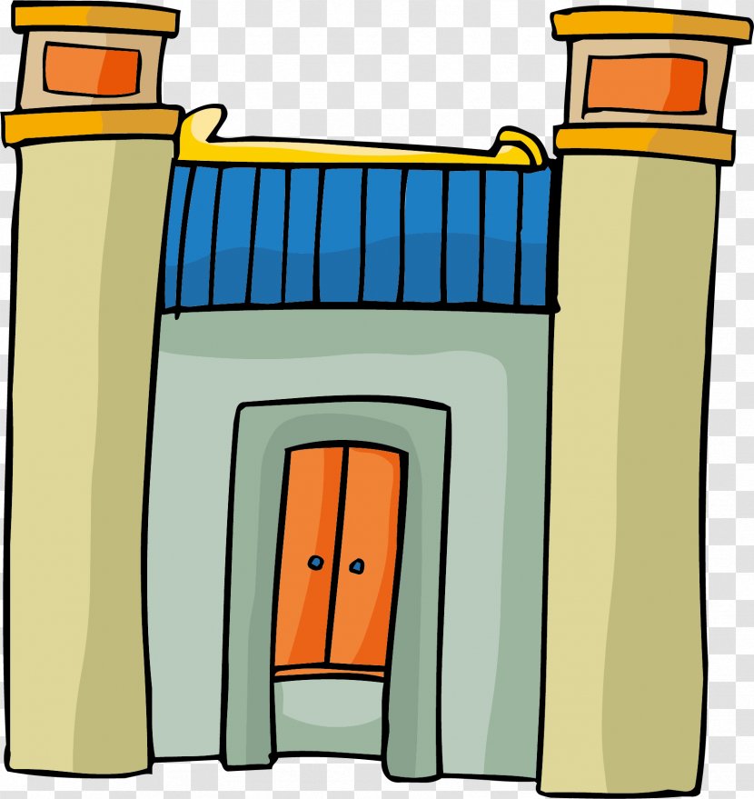 Cartoon Euclidean Vector - Technology - City Gate Transparent PNG