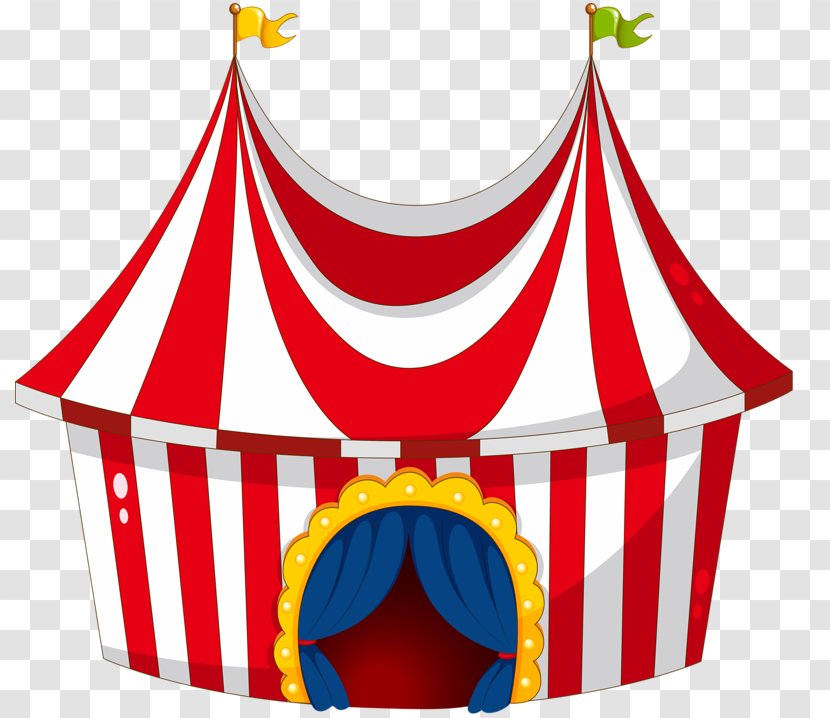 Clown Royalty-free Carnival Illustration - Area - Circus Tent Transparent PNG
