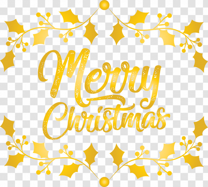 Merry Christmas Transparent PNG