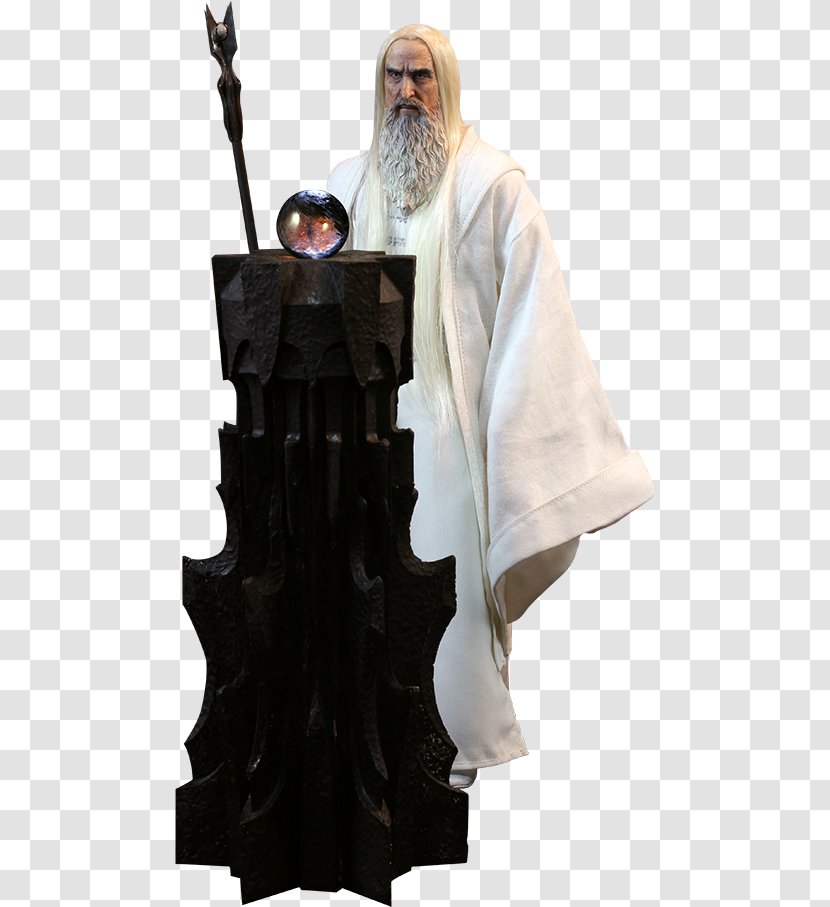 Saruman The Lord Of Rings Gandalf Boromir Gothmog - Figurine Transparent PNG