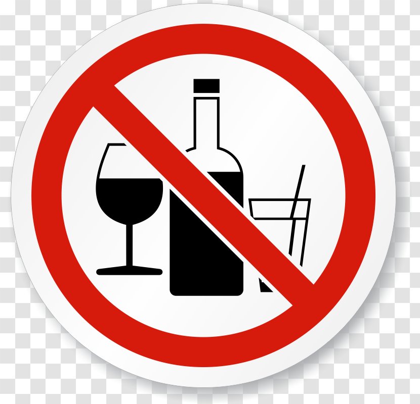 Beer Non-alcoholic Drink Drinking Clip Art - Beverage Can - Prohibited Sign Transparent PNG