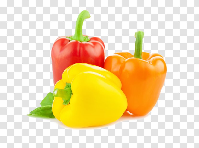 Chili Pepper Yellow Red Bell Paprika - Vegetable Transparent PNG
