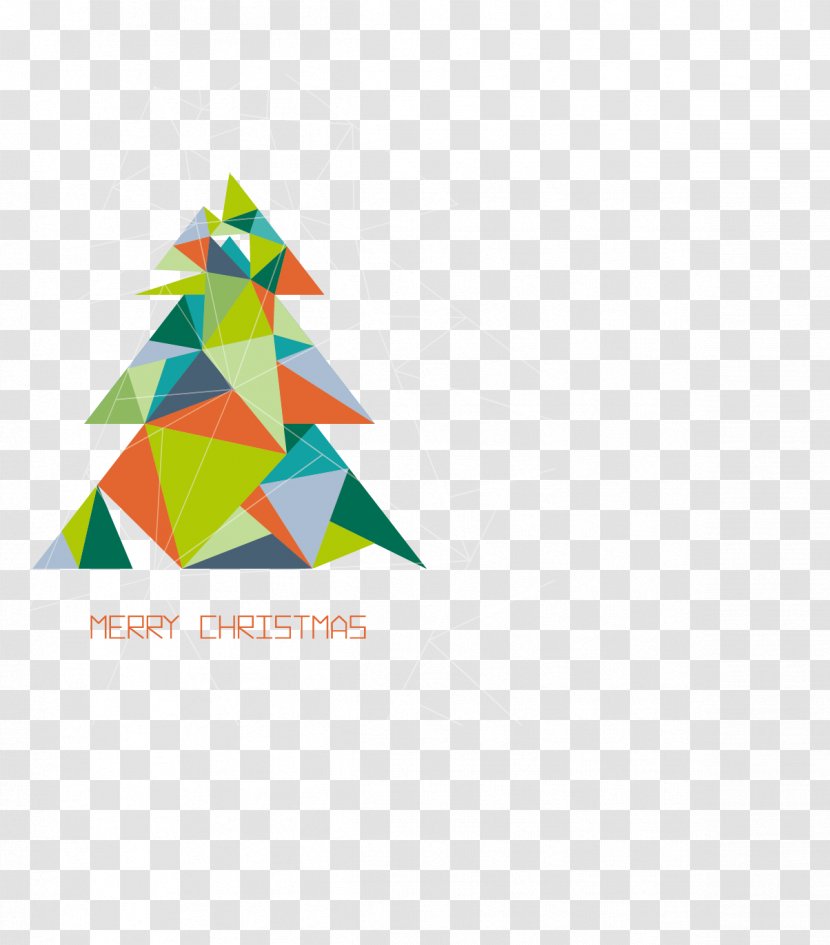 Christmas Tree - Interior Design Services - Triangle Vector Illustration Transparent PNG