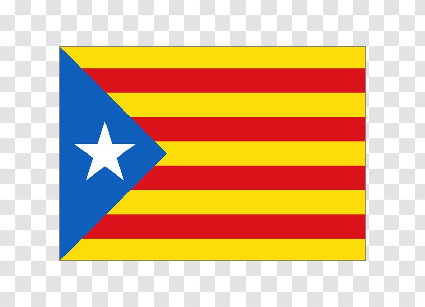 Catalonia Catalan Independence Referendum Senyera Movement Estelada - Flag Transparent PNG