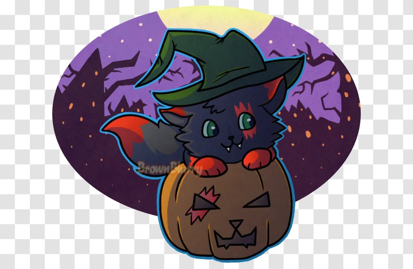 Cat Carnivora Cartoon Animal - Mammal - Trick Or Treat Transparent PNG