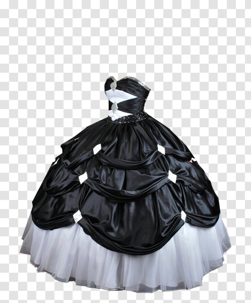 Ball Gown Wedding Dress Evening - Little Black Transparent PNG