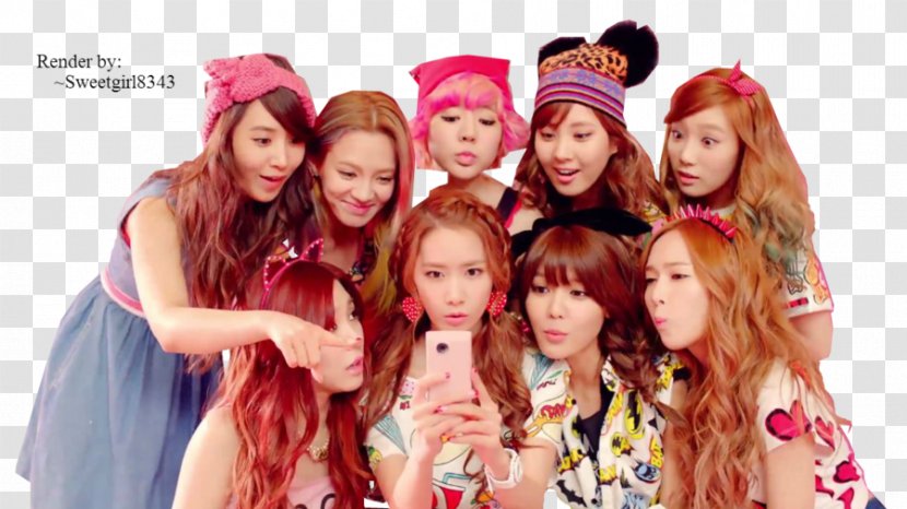 I Got A Boy Girls' Generation Dancing Queen K-pop Song - Silhouette - Girls Transparent PNG
