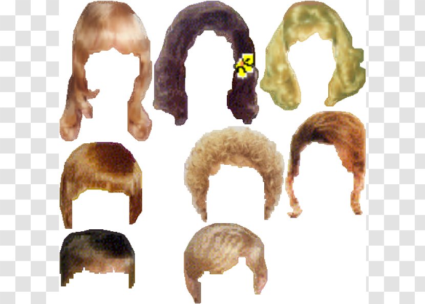 Hairstyle Fashion Clip Art - Hair Style Cliparts Transparent PNG