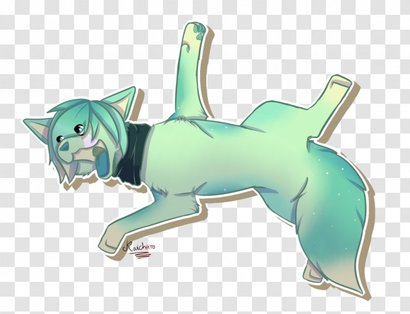 Cat Dog Turquoise Transparent PNG