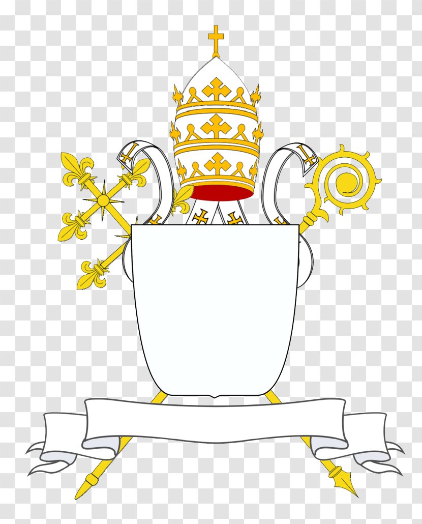 Flag Of Vatican City Coats Arms The Holy See And Clip Art - Tableglass Transparent PNG