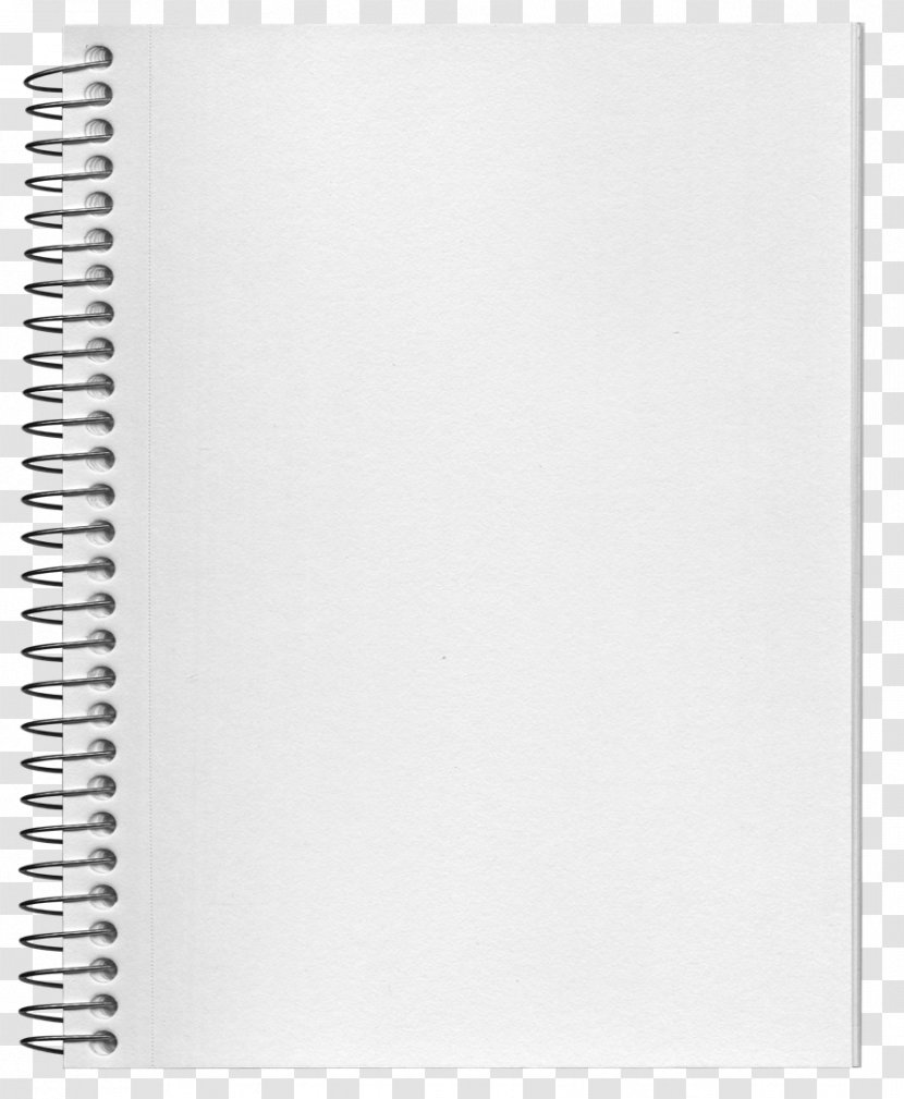 Notebook M - Paper Product - Spiral Transparent PNG