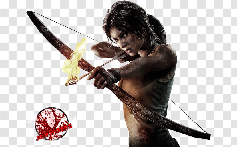 Rise Of The Tomb Raider Lara Croft - Playstation 2 - Rider Transparent PNG