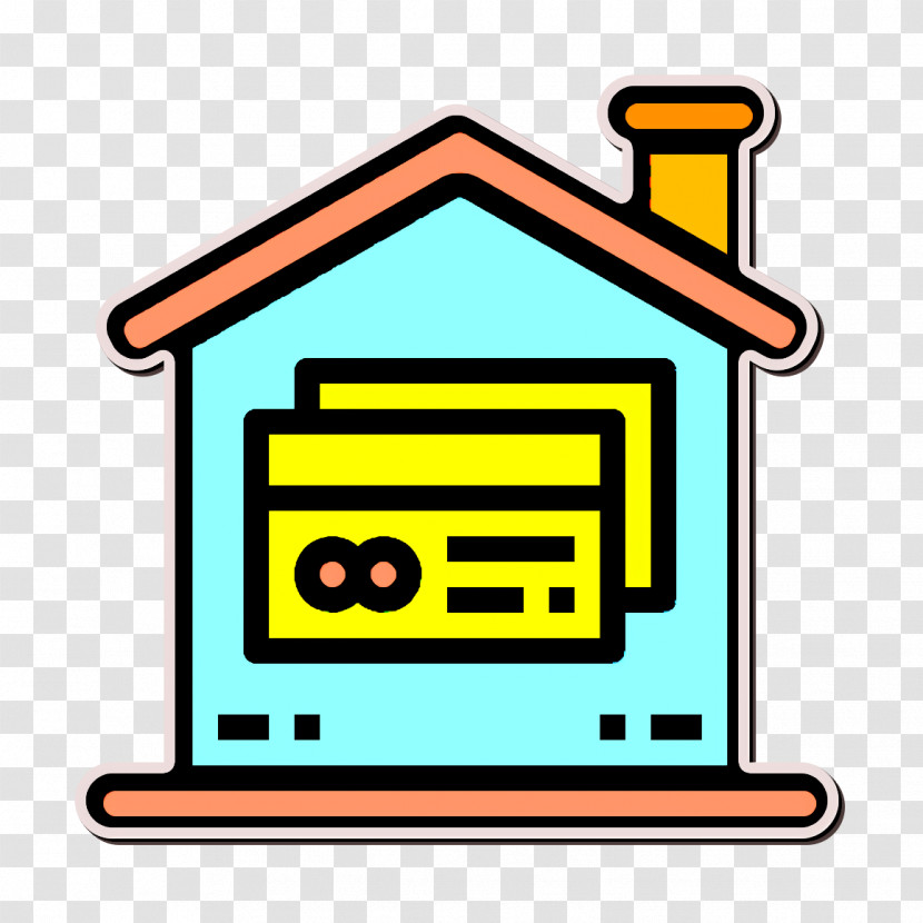 Credit Card Icon Home Icon Rent Icon Transparent PNG