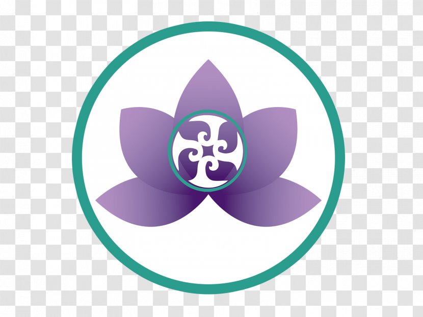 Logo Brand Font - Purple - Yoga Transparent PNG