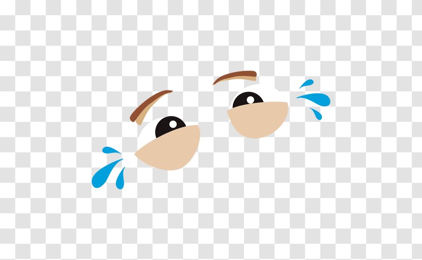 Crying Eye Drawing Cartoon Clip Art - Nose - Cry Transparent PNG