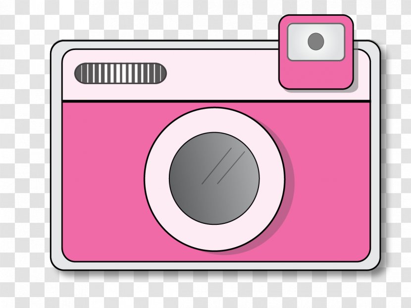 Camera Photography Clip Art - Electronics - Pink Cliparts Transparent PNG