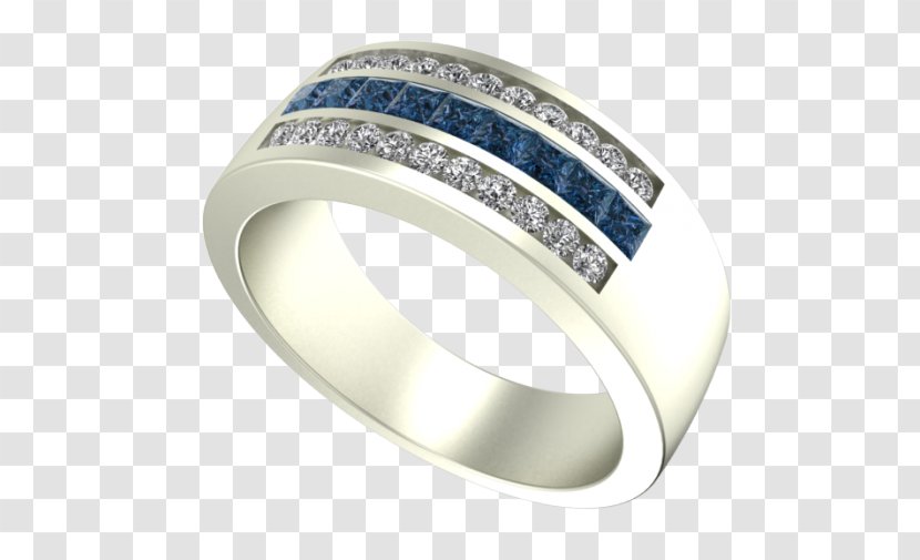 Wedding Ring Princess Cut Diamond Eternity - Fashion Accessory - Creative Rings Transparent PNG