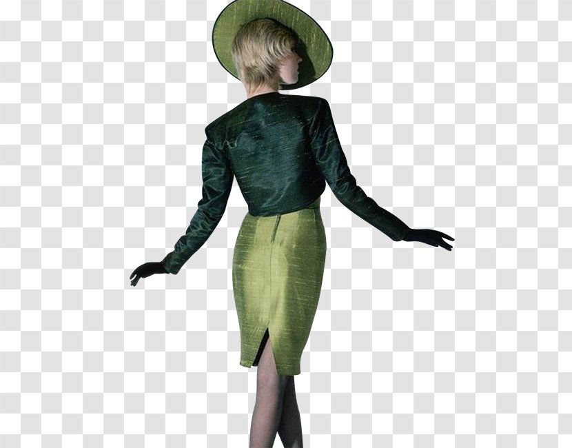 Woman With A Hat Painting Pantalone Female - Fashion Poster Transparent PNG