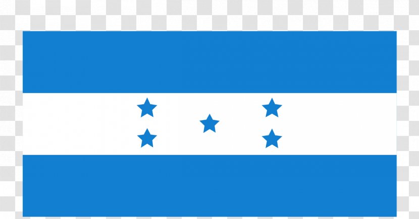 Flag Of Honduras Caribbean - Number Transparent PNG