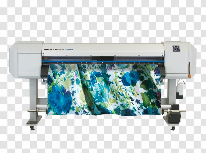 Dye-sublimation Printer Wide-format Printing Mutoh Europe Nv - Inkjet Transparent PNG