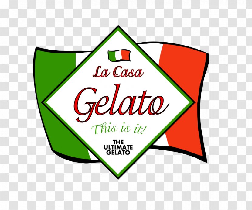 Logo La Casa Gelato Ice Cream Italian Cuisine - Vancouver - Batches Business Transparent PNG