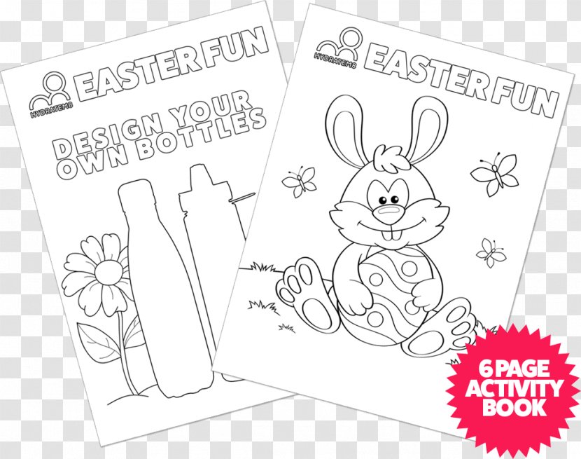 Paper Sketch Illustration Clip Art Line - Watercolor - Easter Kindergarten Writing Book Transparent PNG