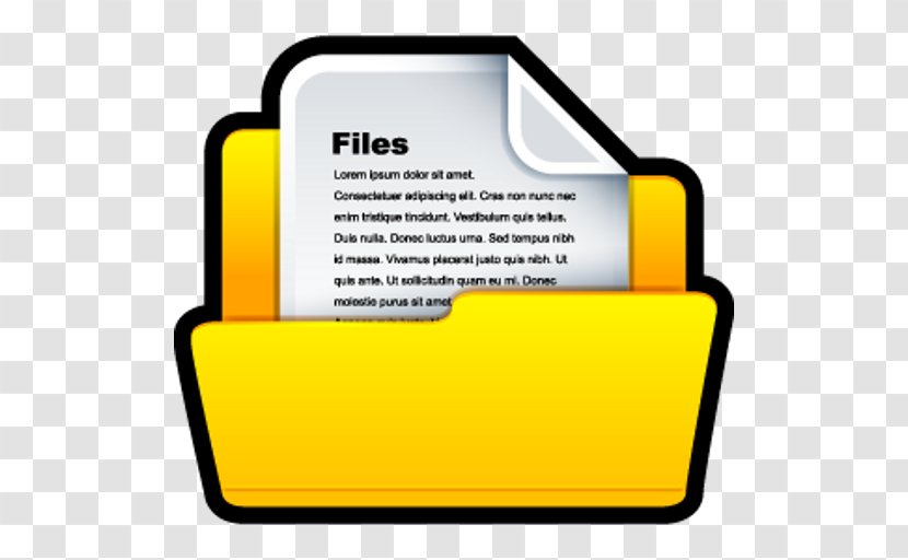 Document File Format - Data - Yellow Transparent PNG