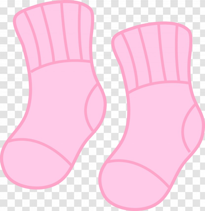 Joint Walking Shoe Pattern - Fall Socks Cliparts Transparent PNG